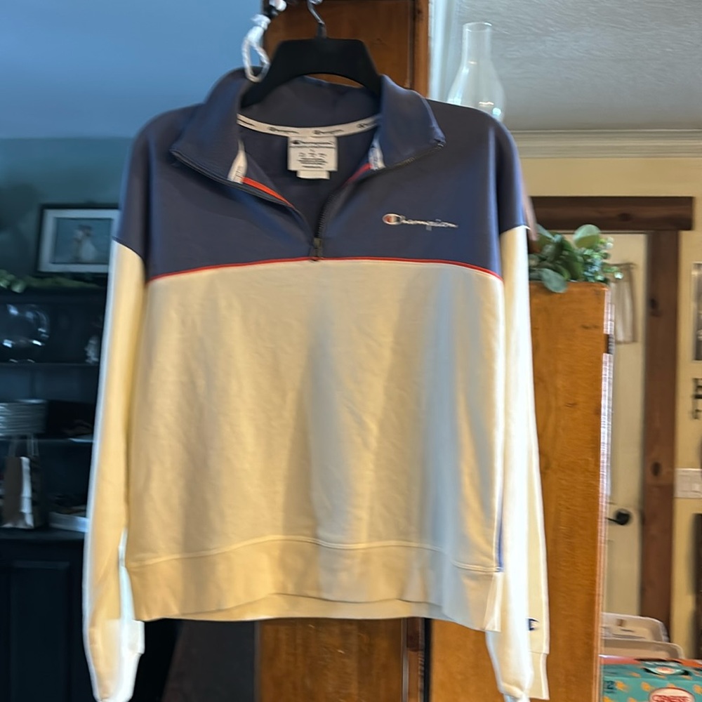 Champion long sleeve half zip